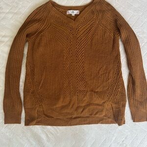 Pink Rose Women's V-Neck Sweater Size: M